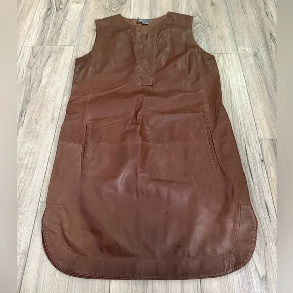 plus size leather dresses for sale See My Curves Halter Leather Mini Dress main image 0